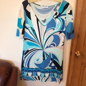 Emilio Pucci Short Sleeve Tunic